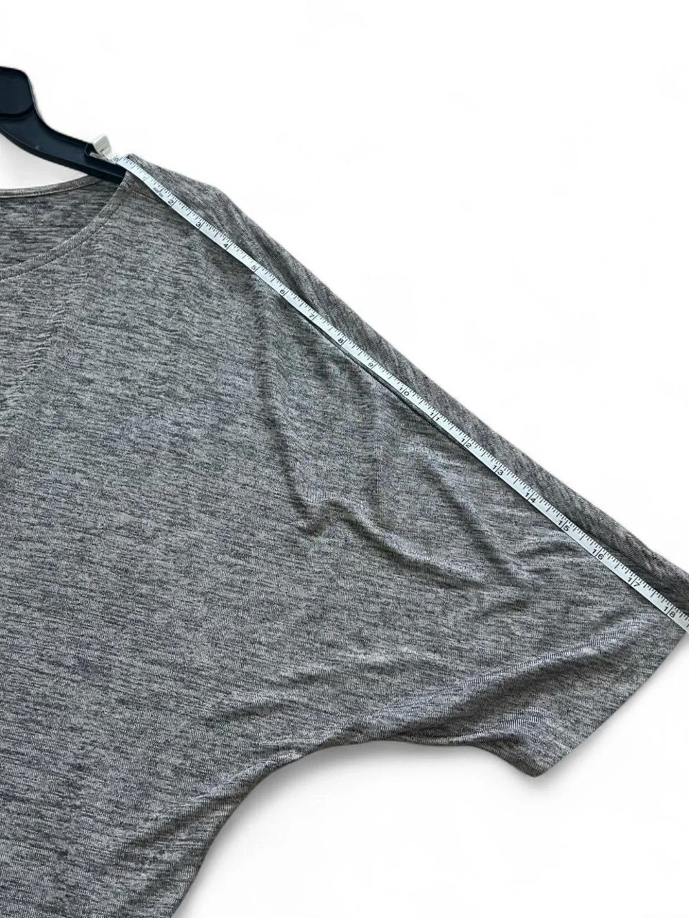 Worthington Relaxed Scoop Neck Women's Top - Gray/Brown